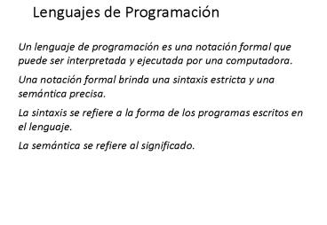 LENGUAJE DE DISEO DE ALGORITMOS