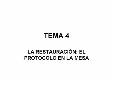 TEMA 4