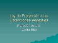 Ley de Proteccin a las Obtenciones Vegetales PowerPoint PPT Presentation