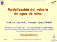 Modelizacin del rebote de agua de mina PowerPoint PPT Presentation