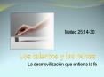 Los talentos y las minas PowerPoint PPT Presentation