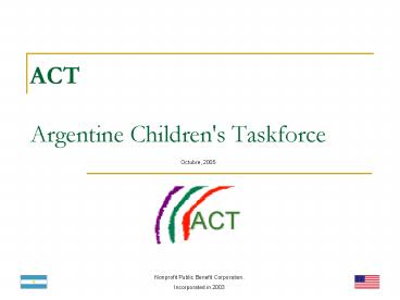 ACT Argentine Children's Taskforce
