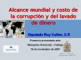Alcance mundial y costo de la corrupci PowerPoint PPT Presentation