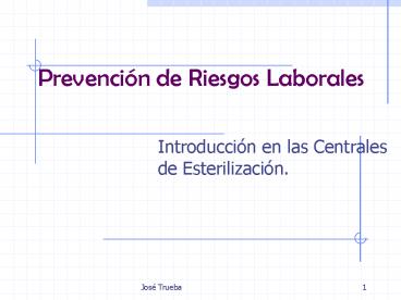 Prevencin de Riesgos Laborales