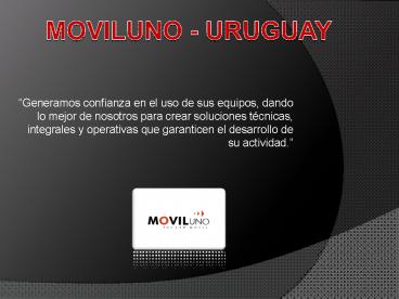 MOVILUNO Uruguay