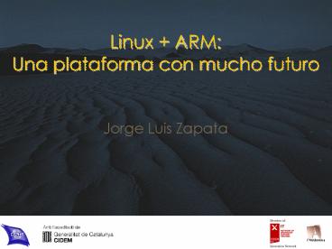 Linux   ARM: Una plataforma con mucho futuro