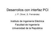 Desarrollos con interfaz PCI