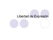 Libertad de Expresi