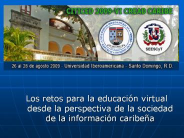 Los retos para la educaci