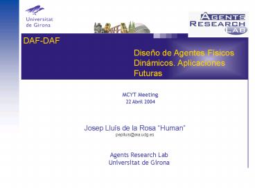 Defensa DAFDAF CICYT 2002 Valencia