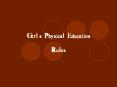 Girls Physical Education PowerPoint PPT Presentation