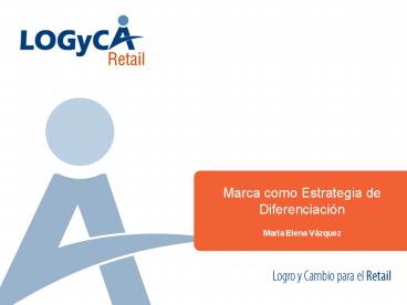 Marca como Estrategia de Diferenciacin