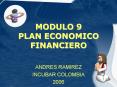 MODULO 9 PLAN ECONOMICO FINANCIERO PowerPoint PPT Presentation