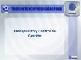Presupuesto y Control de Gestin PowerPoint PPT Presentation