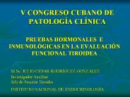 V CONGRESO CUBANO DE PATOLOG