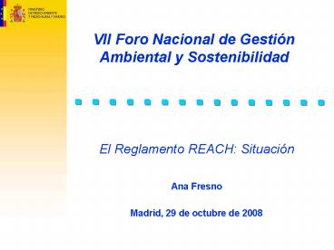 VII Foro Nacional de Gestin Ambiental y Sostenibilidad