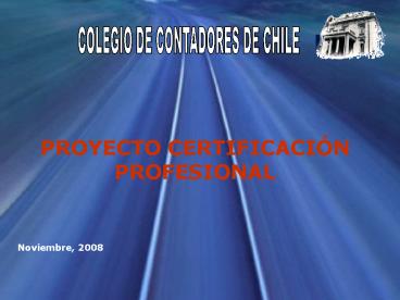 PROYECTO CERTIFICACIN PROFESIONAL