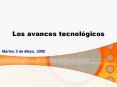Los avances tecnolgicos PowerPoint PPT Presentation