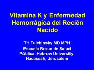 Vitamina K y Enfermedad Hemorr