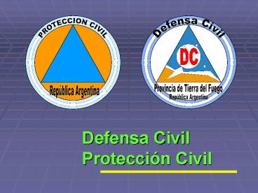 Defensa Civil Proteccin Civil