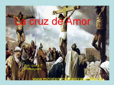 La cruz de Amor