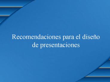 Cmo hacer presentaciones profesionales