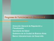 Programa de Fortalecimiento Institucional
