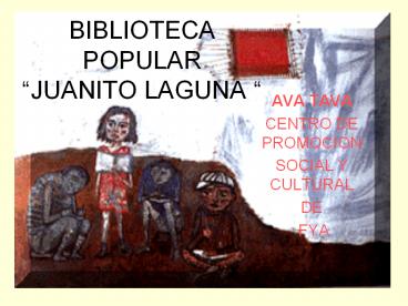 BIBLIOTECA POPULAR 