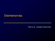 Dismenorrea'