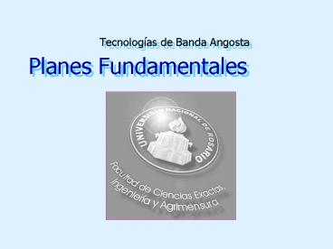 Tecnologas de Banda Angosta