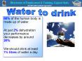 66% of the human body is made up of water. PowerPoint PPT Presentation