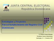 JUNTA CENTRAL ELECTORAL Rep