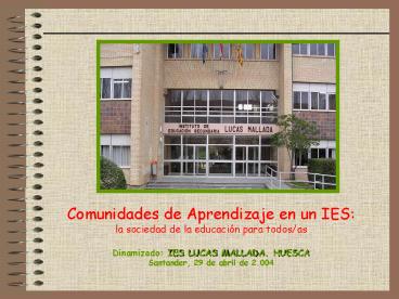 Instituto Lucas Mallada