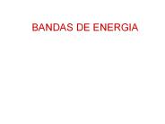 BANDAS DE ENERGIA