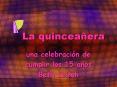La quincea PowerPoint PPT Presentation