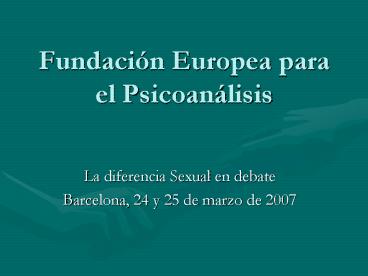 Fundacin Europea para el Psicoanlisis