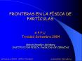 FRONTERAS EN LA F PowerPoint PPT Presentation