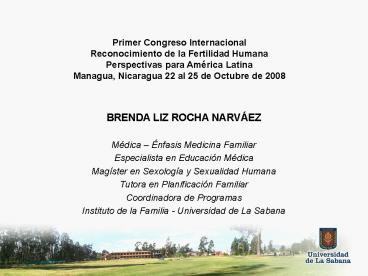 BRENDA LIZ ROCHA NARVEZ