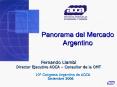 Panorama del Mercado Argentino PowerPoint PPT Presentation