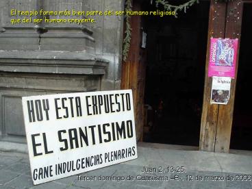 Cuaresma III domingo -B-