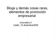 Blogs y dem