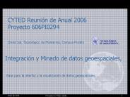 CYTED Reunin de Anual 2006 Proyecto 606PI0294