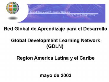 Red Global de Aprendizaje para el Desarrollo