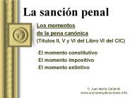 La sancin penal