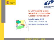 El VI Programa Marco