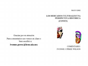 Gracias por su atencin