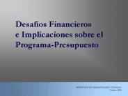 Desafos Financieros