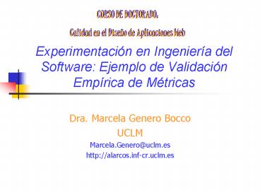 Dra. Marcela Genero Bocco