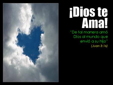 Dios te Ama