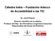 Ctedra Indra Fundacin Adecco